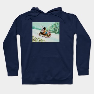 A Wintry Tantivy Hoodie